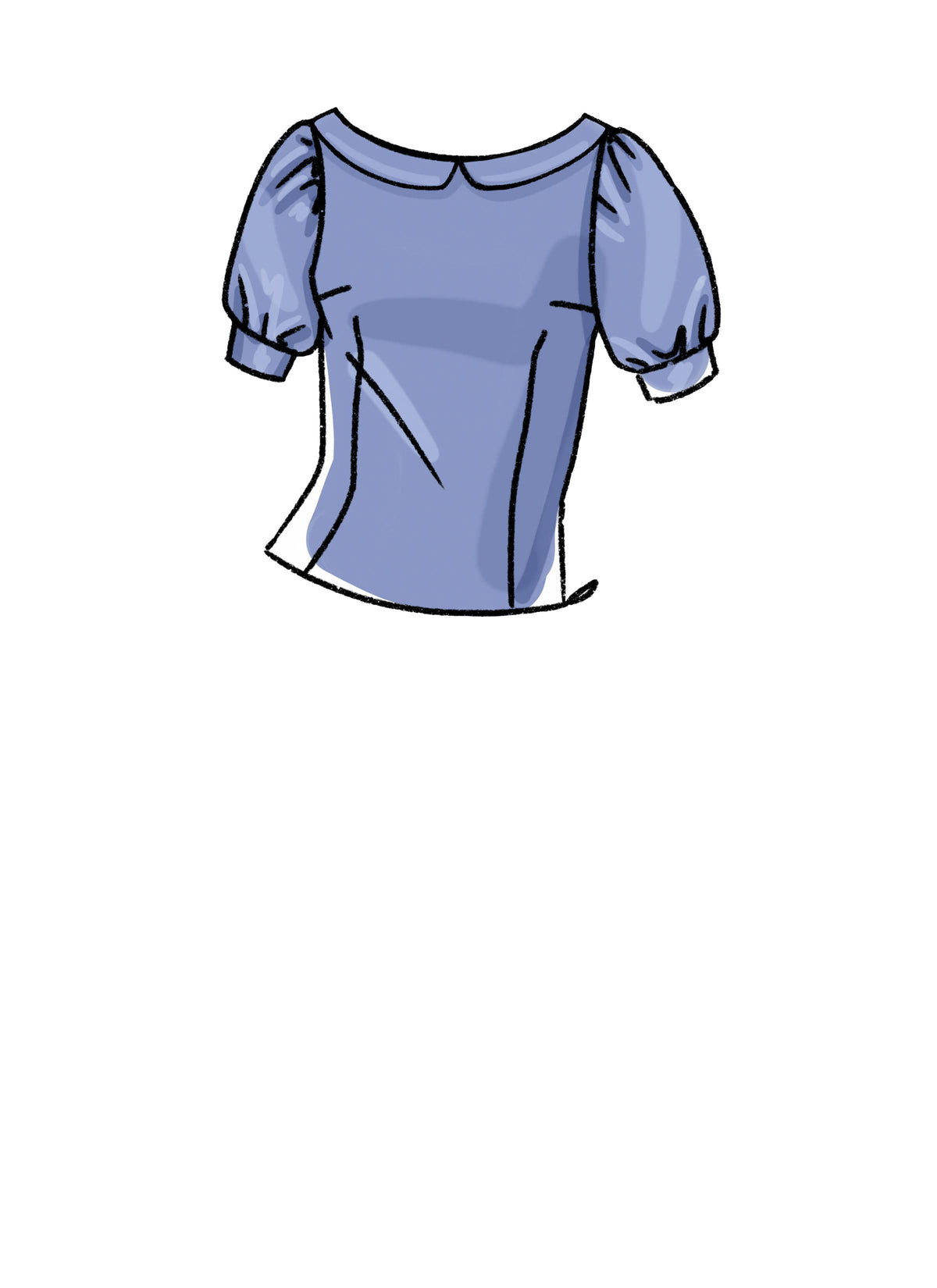 McCall’s Misses Tops Sewing Pattern M8287