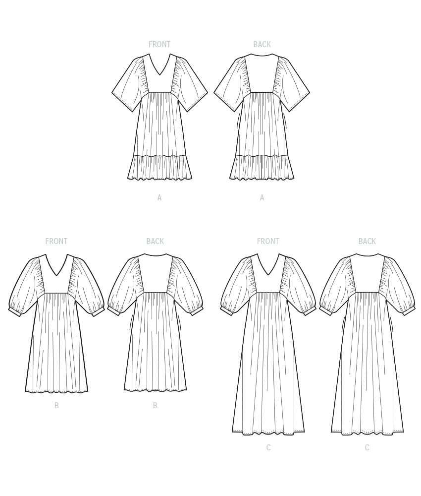 McCall’s Misses Dresses Sewing Pattern M8312