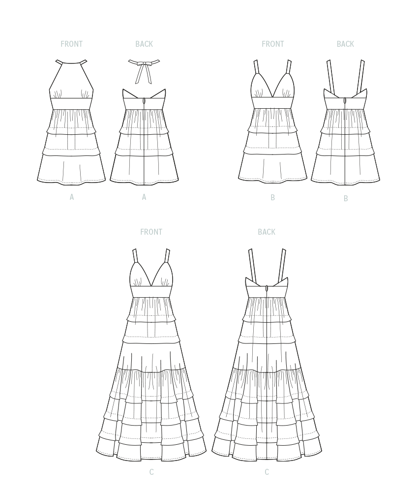 McCall’s Misses Dresses Sewing Pattern M8322