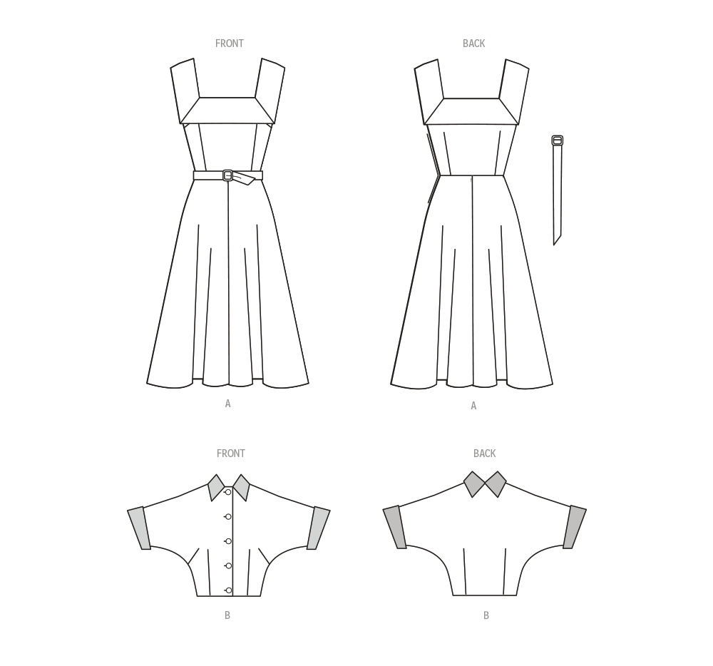 McCall’s Misses Vintage Dress And Jacket Sewing Pattern M8357