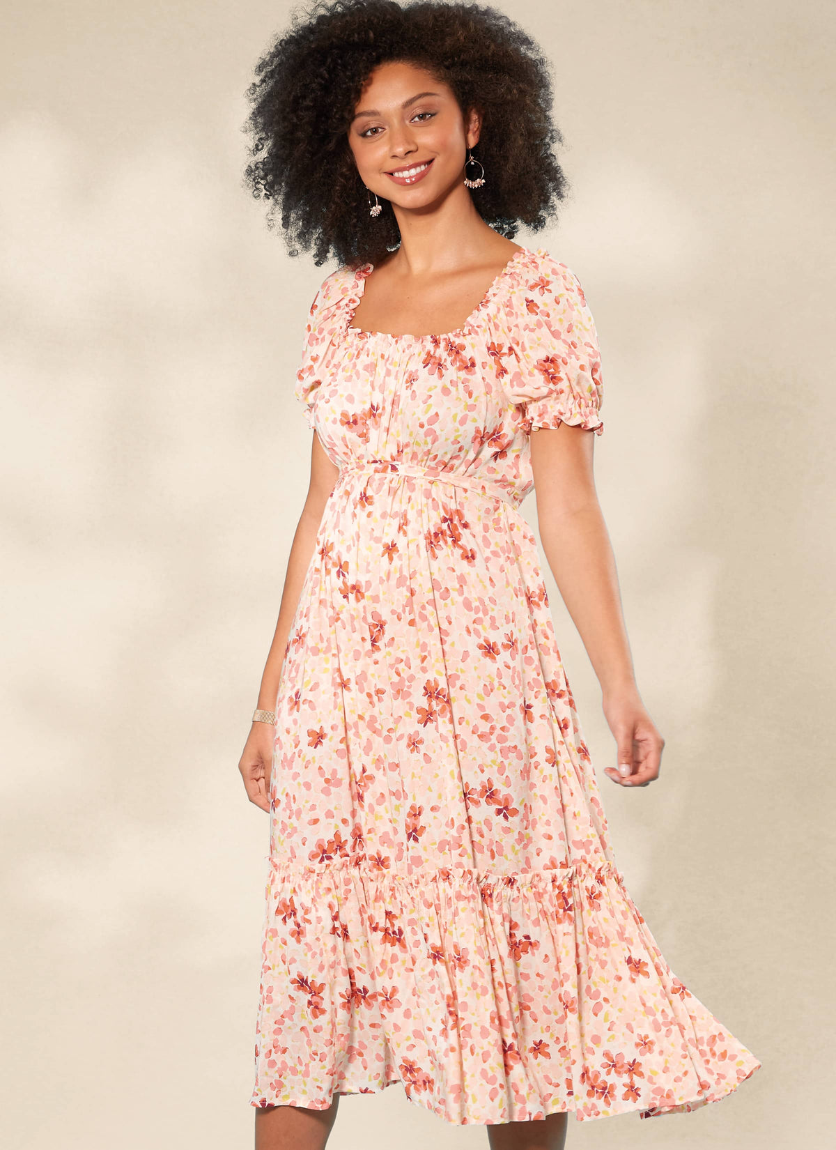 McCall’s Misses Vintage Wrap Dress By Laura Ashley Sewing Pattern M8358