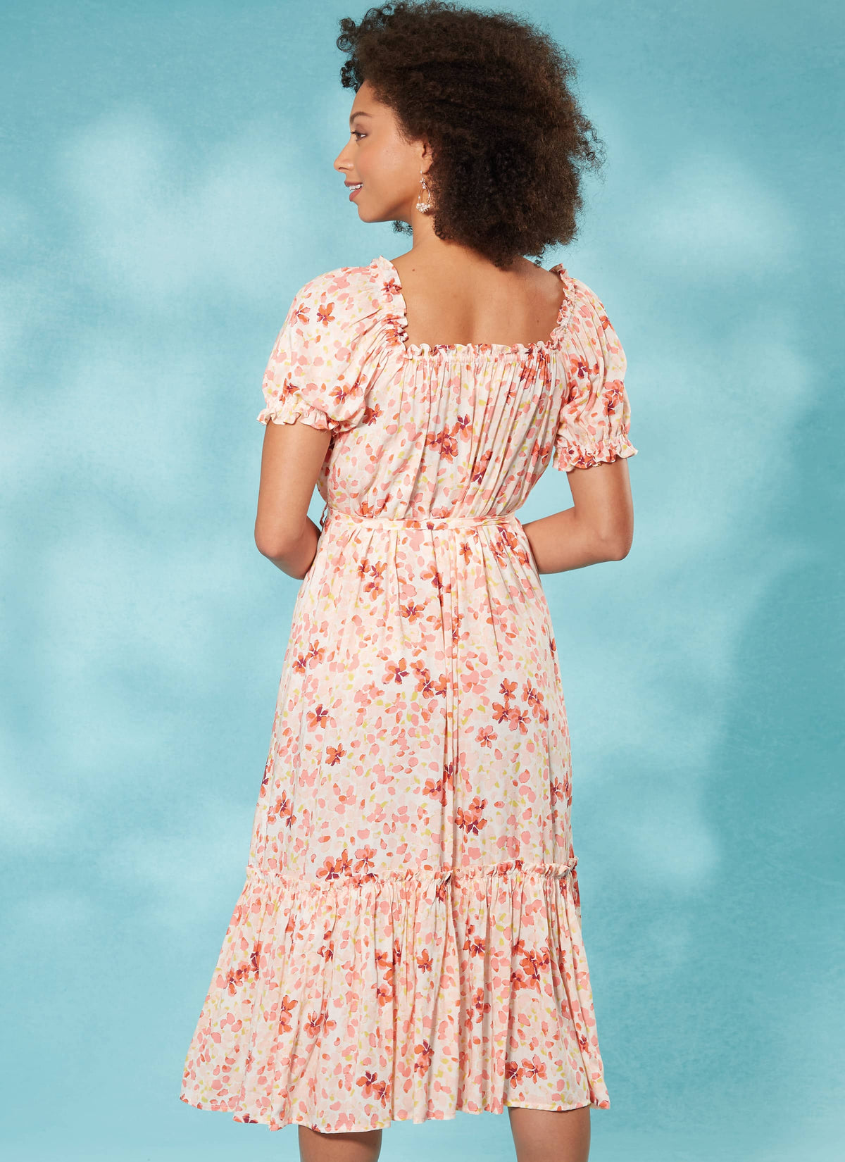McCall’s Misses Vintage Wrap Dress By Laura Ashley Sewing Pattern M8358