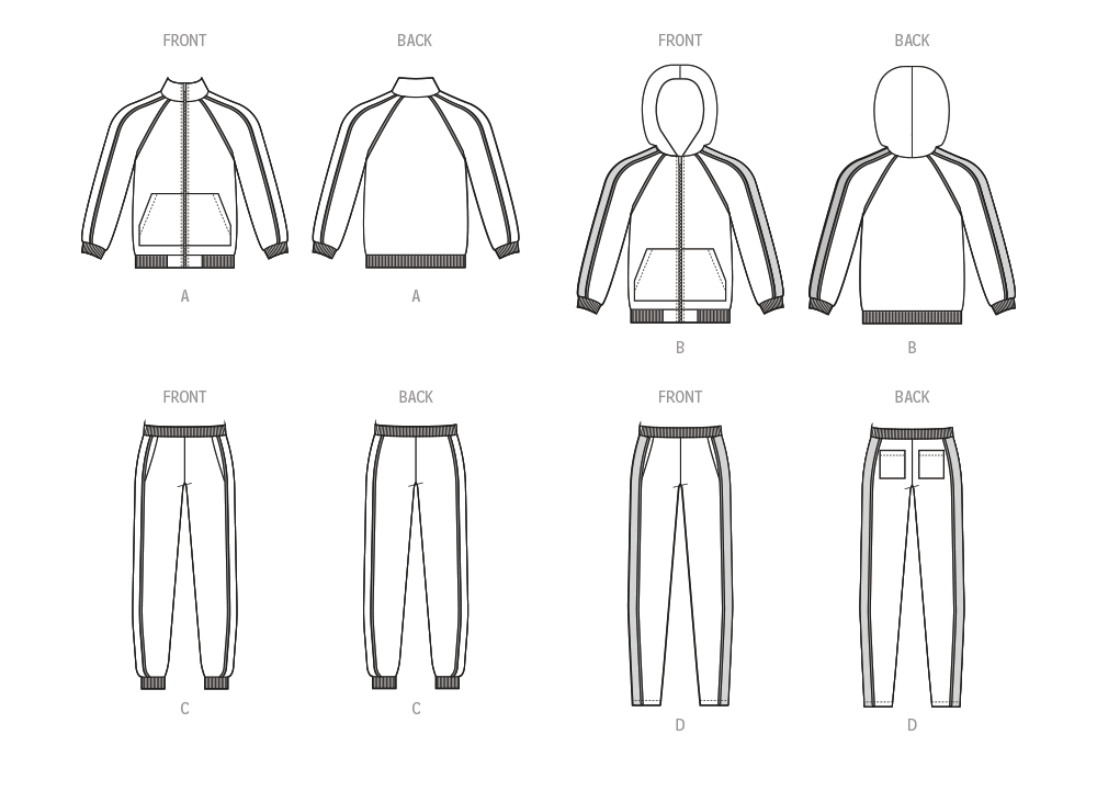 McCall’s Men's Jacket And Pants Sewing Pattern M8441