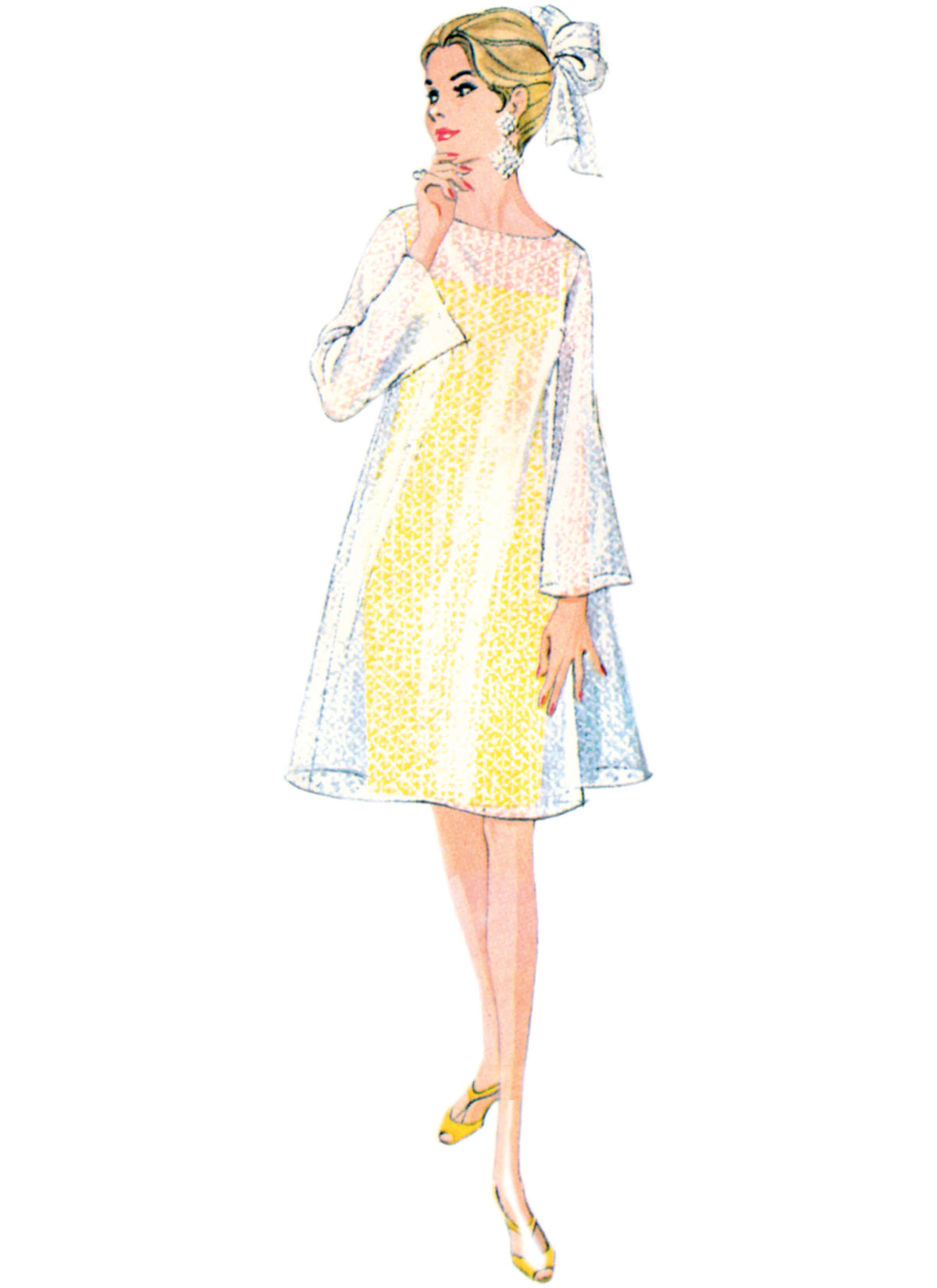 McCall’s Misses Slip Dress And Sheer Overdress Sewing Pattern M8466