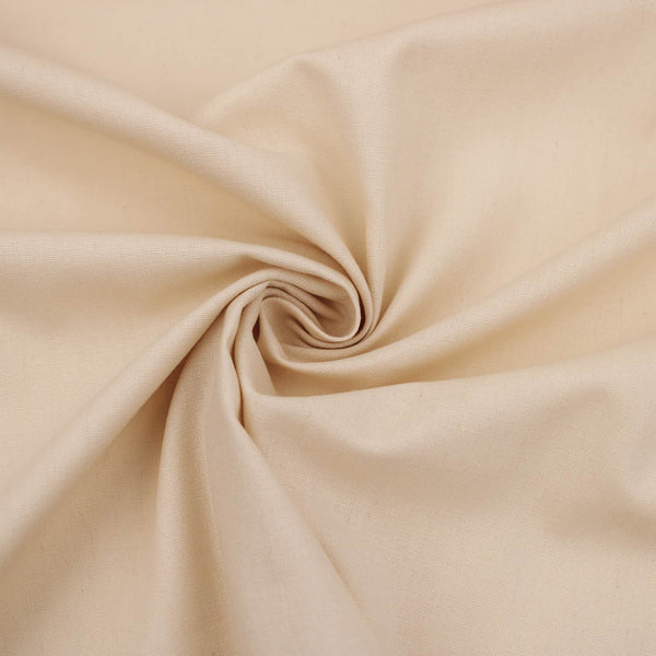 Madras Plain Cotton Linen - Natural