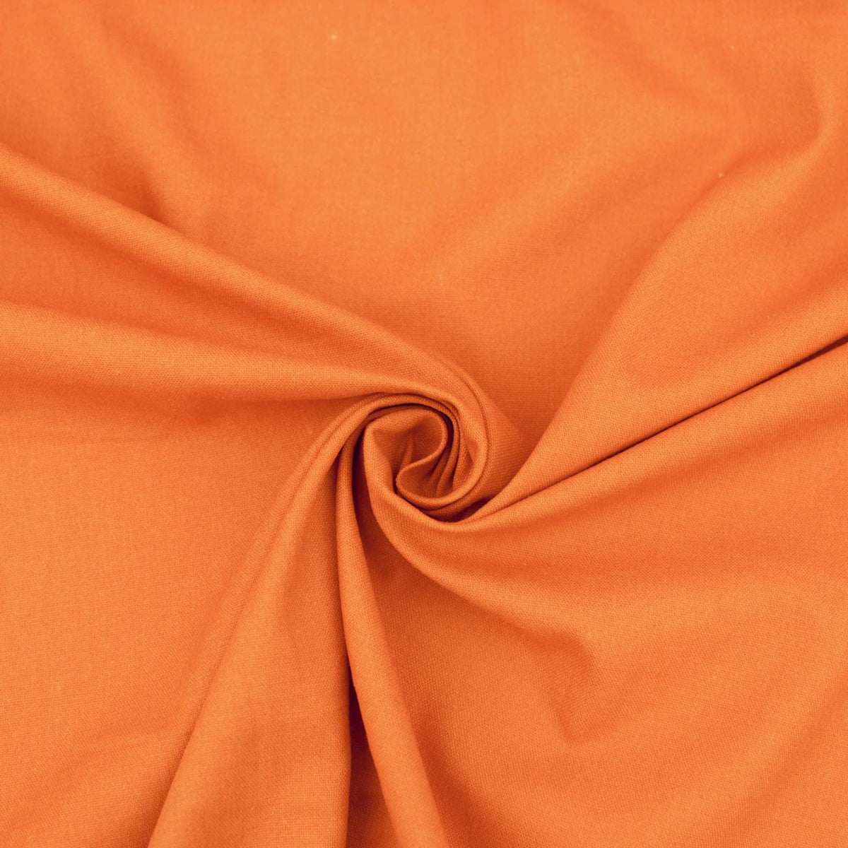 Madras Plain Cotton Linen - Rust