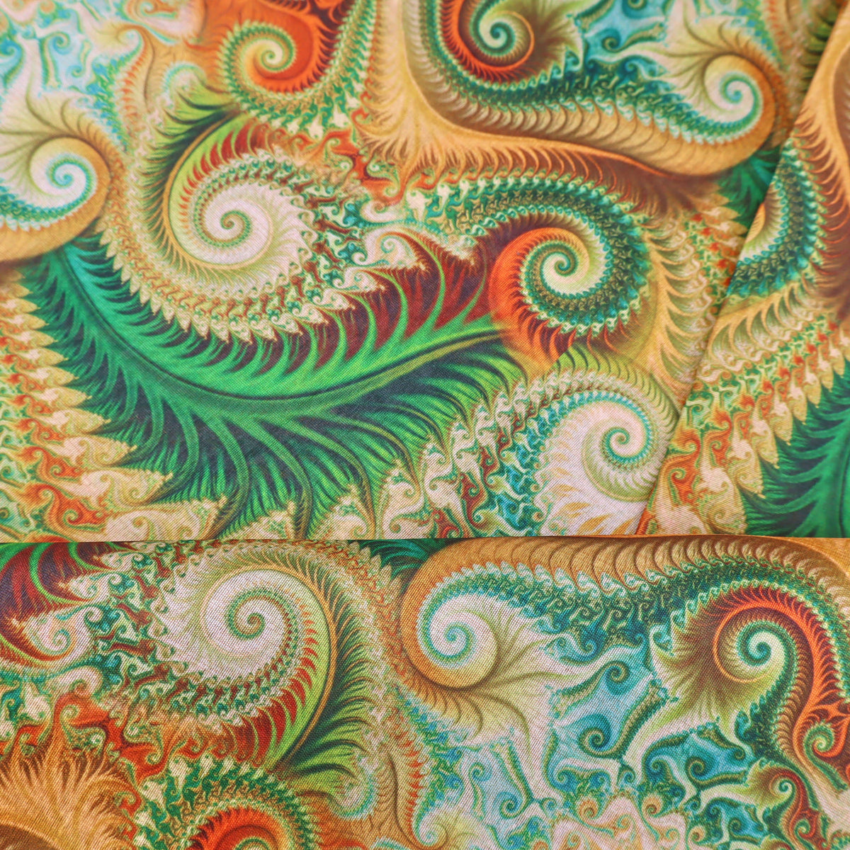Green Dragon Swirls