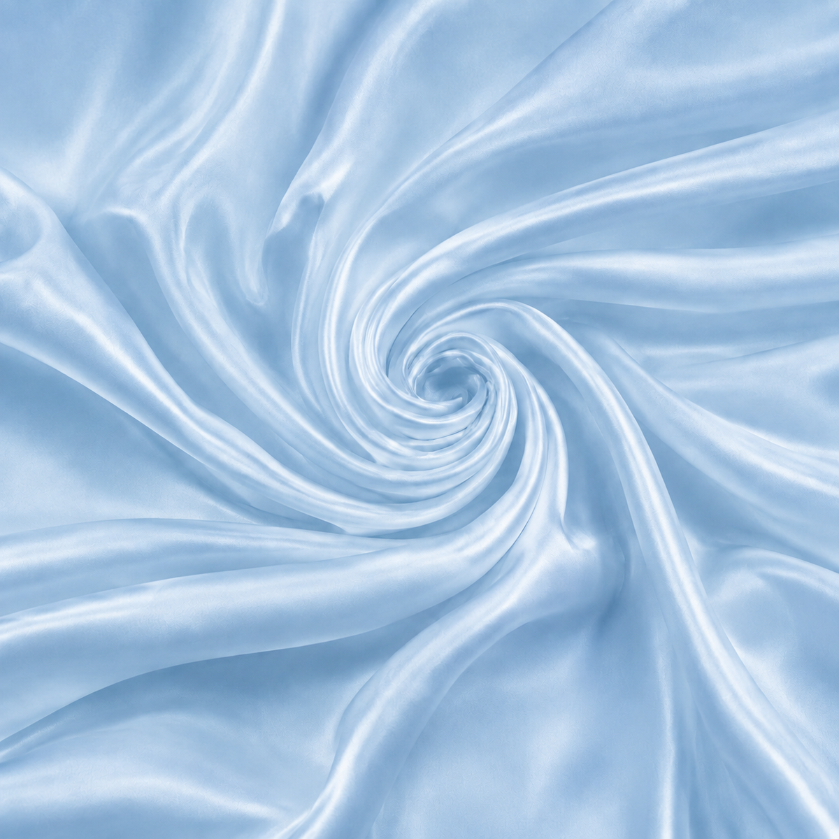 Mulberry Pure 100% Silk 22 Momme Luxury Bridal Fabric - Sky Blue