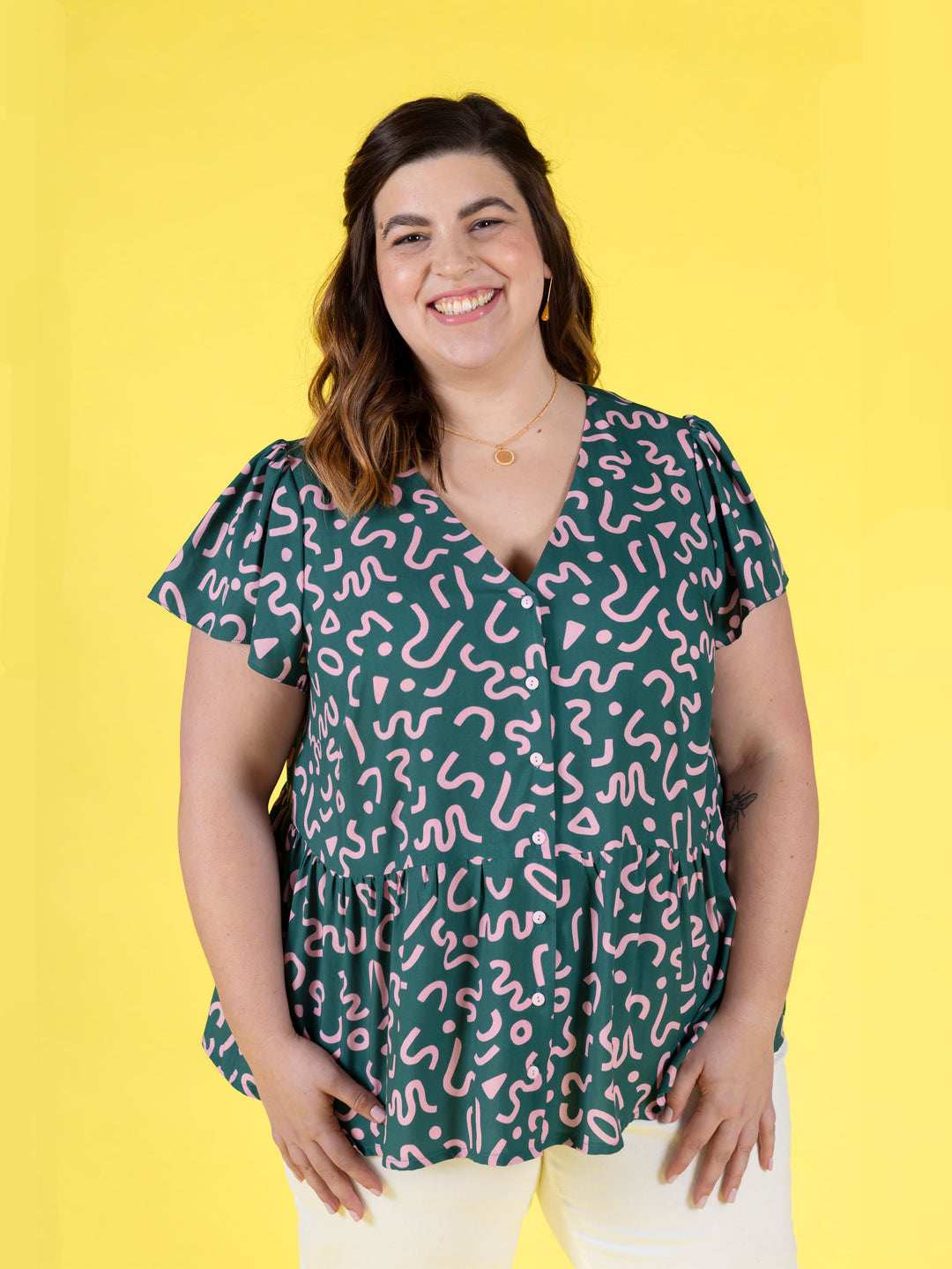 Nell Blouse & Dress Sewing Pattern - By Tilly and the Buttons