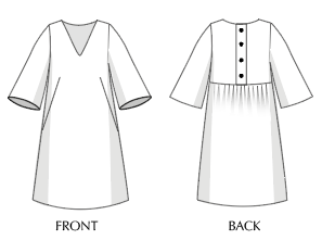 Paradise Dress Sewing Pattern Size 8-28 - By Sew Different
