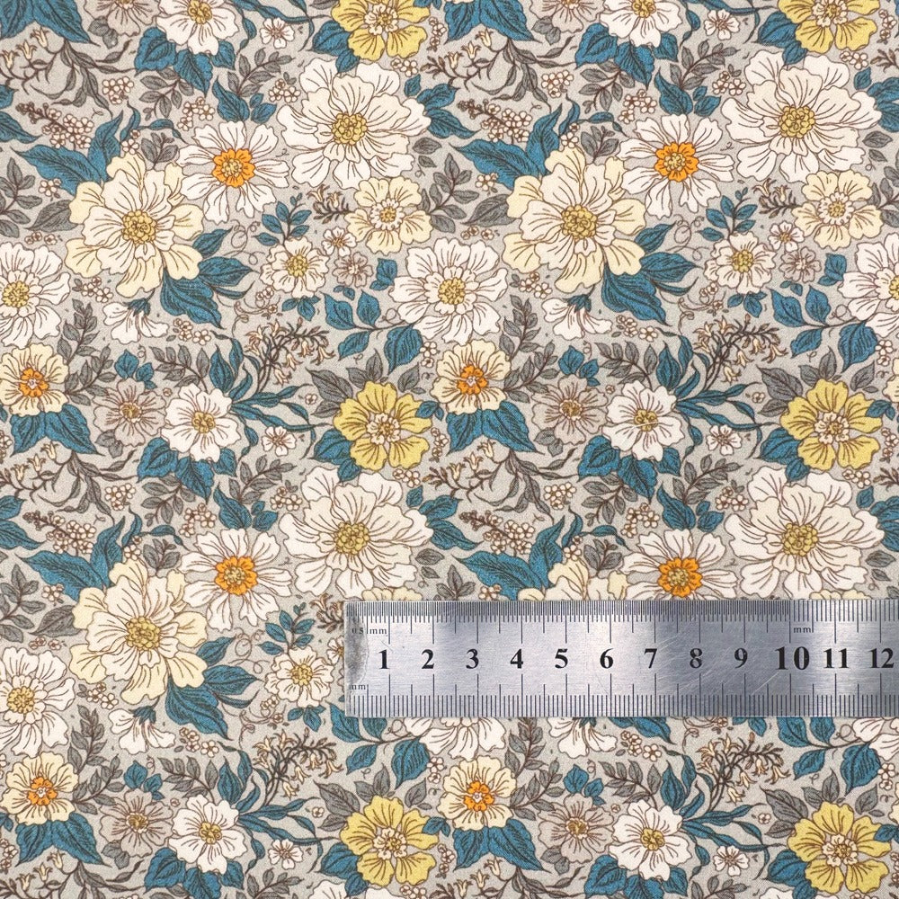 Percale 100% Cotton Quilting Dressmaking Craft Fabric - Poplar