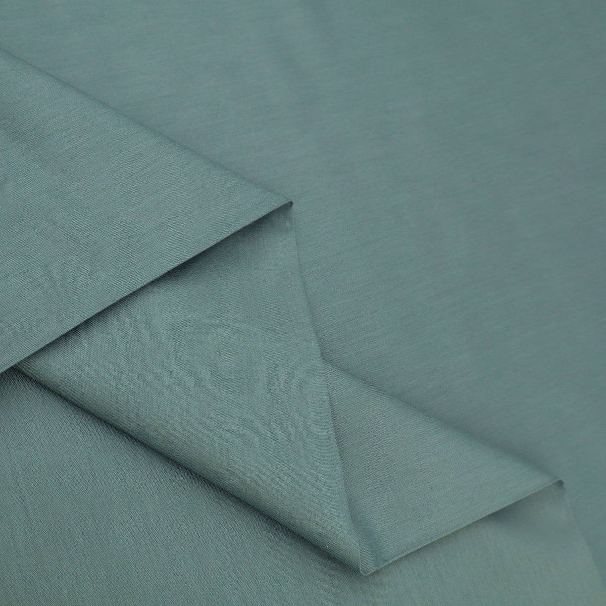 Plain Cotton Viscose Dressmaking Fabric - Petrol
