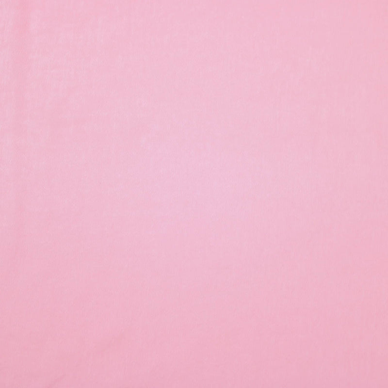 French Plain Silk Velvet Satin - Baby Pink