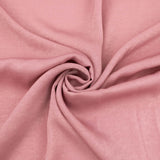 French Plain Silk Velvet Satin - Rose Pink