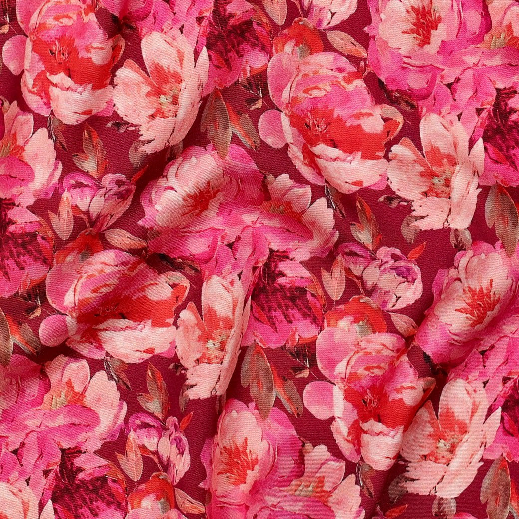 Pink Painted Flowers