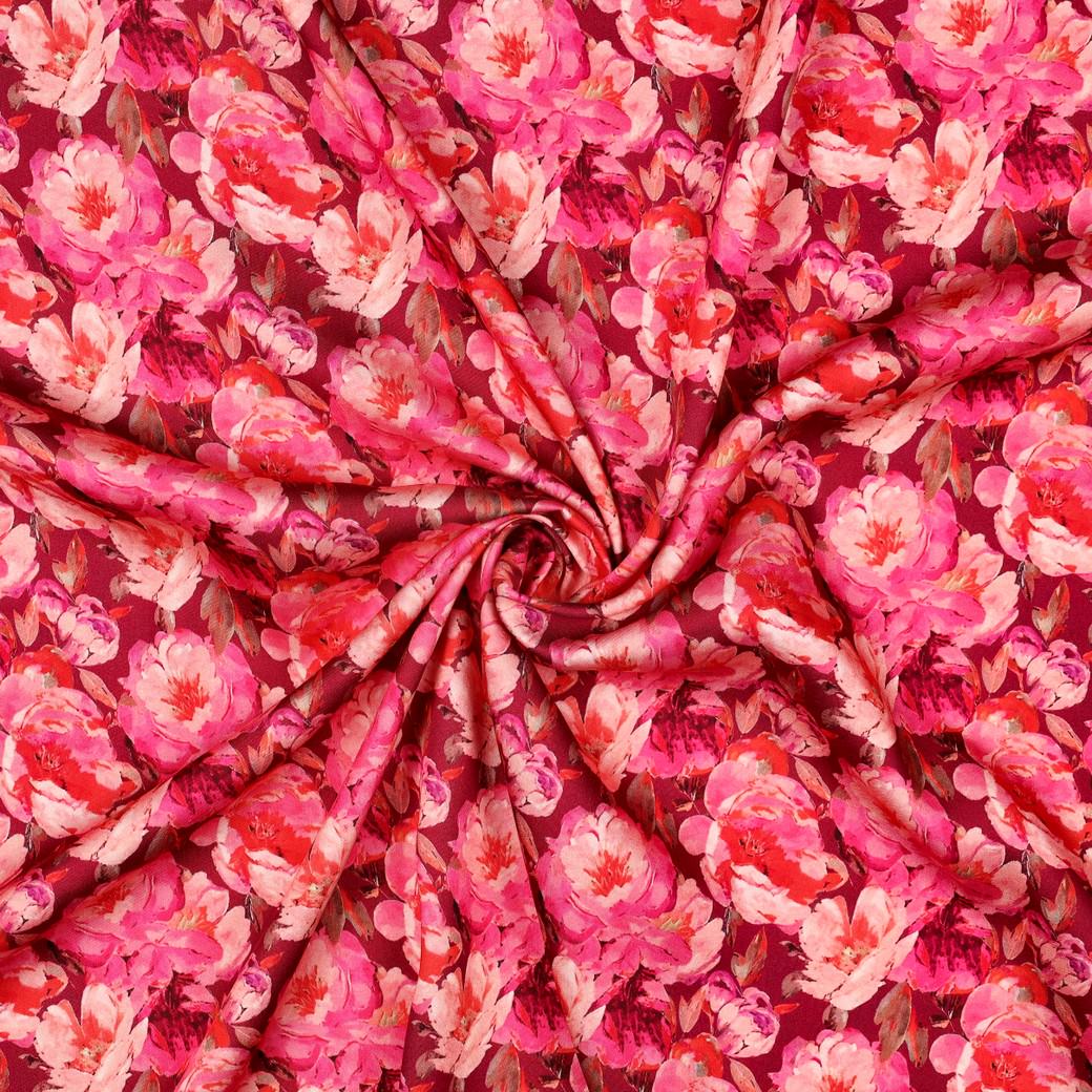 Pink Painted Flowers