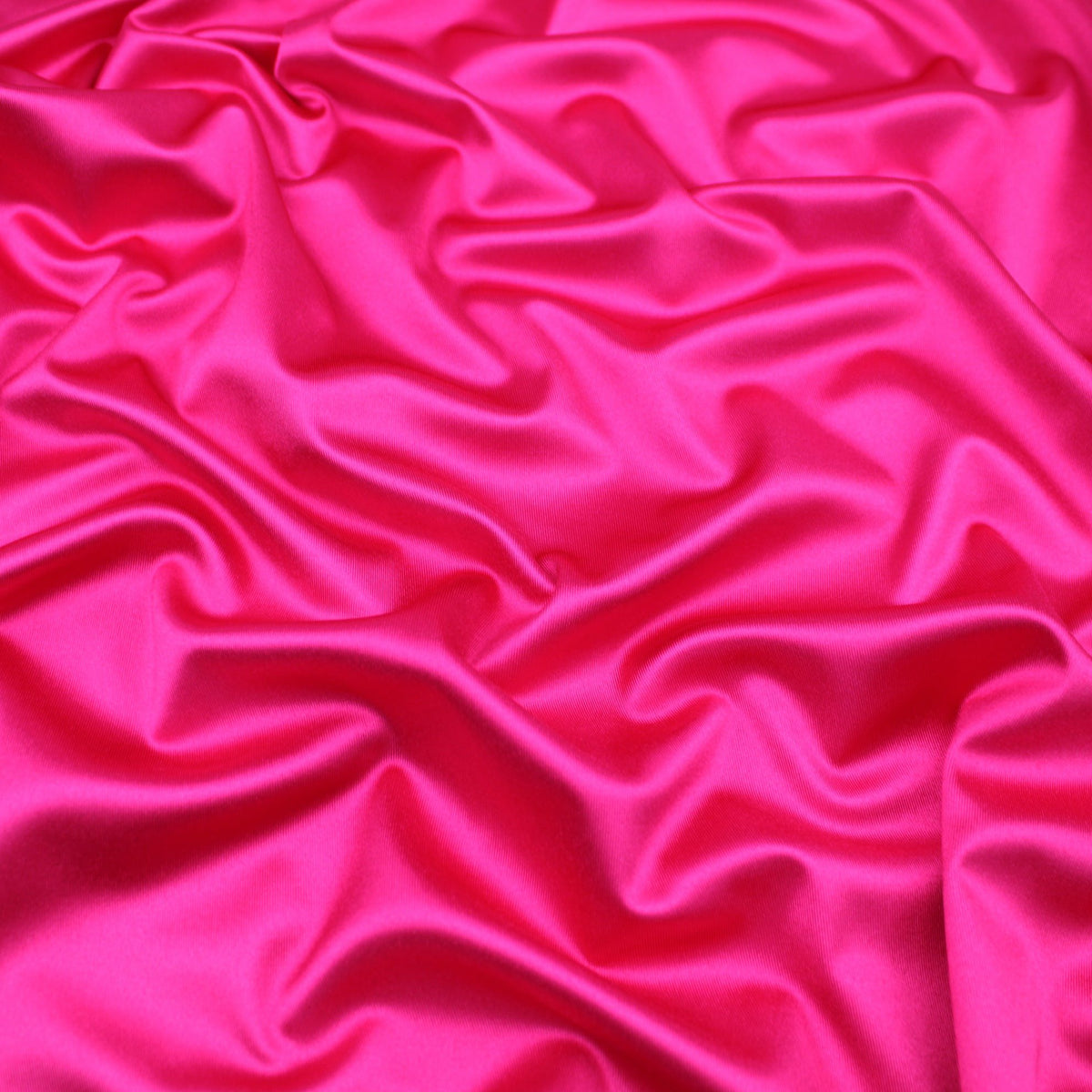 Rosa Shiny Stretch Silk Satin Fabric - Magenta