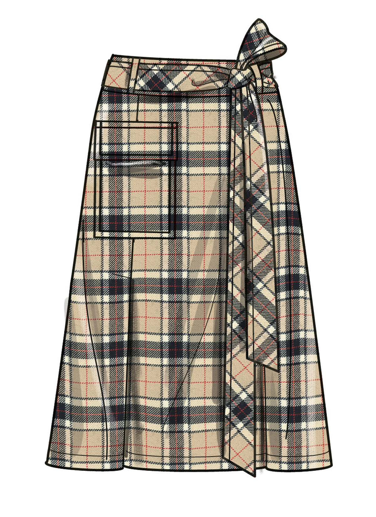 Simplicity Misses & Women's Skirts Sewing Pattern Guide S3005