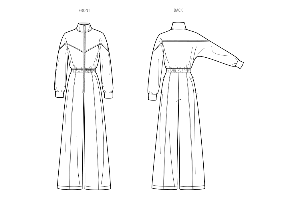 Simplicity Misses & Women's Jumpsuit Sewing Pattern by Mimi G S3011