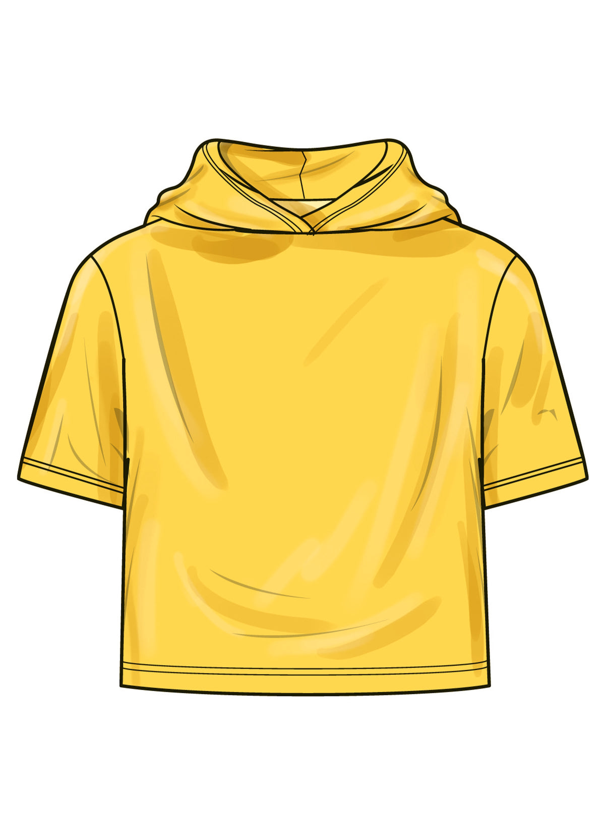 Simplicity Toddlers' Hooded T-Shirt and Jeans Sewing Pattern S3013A