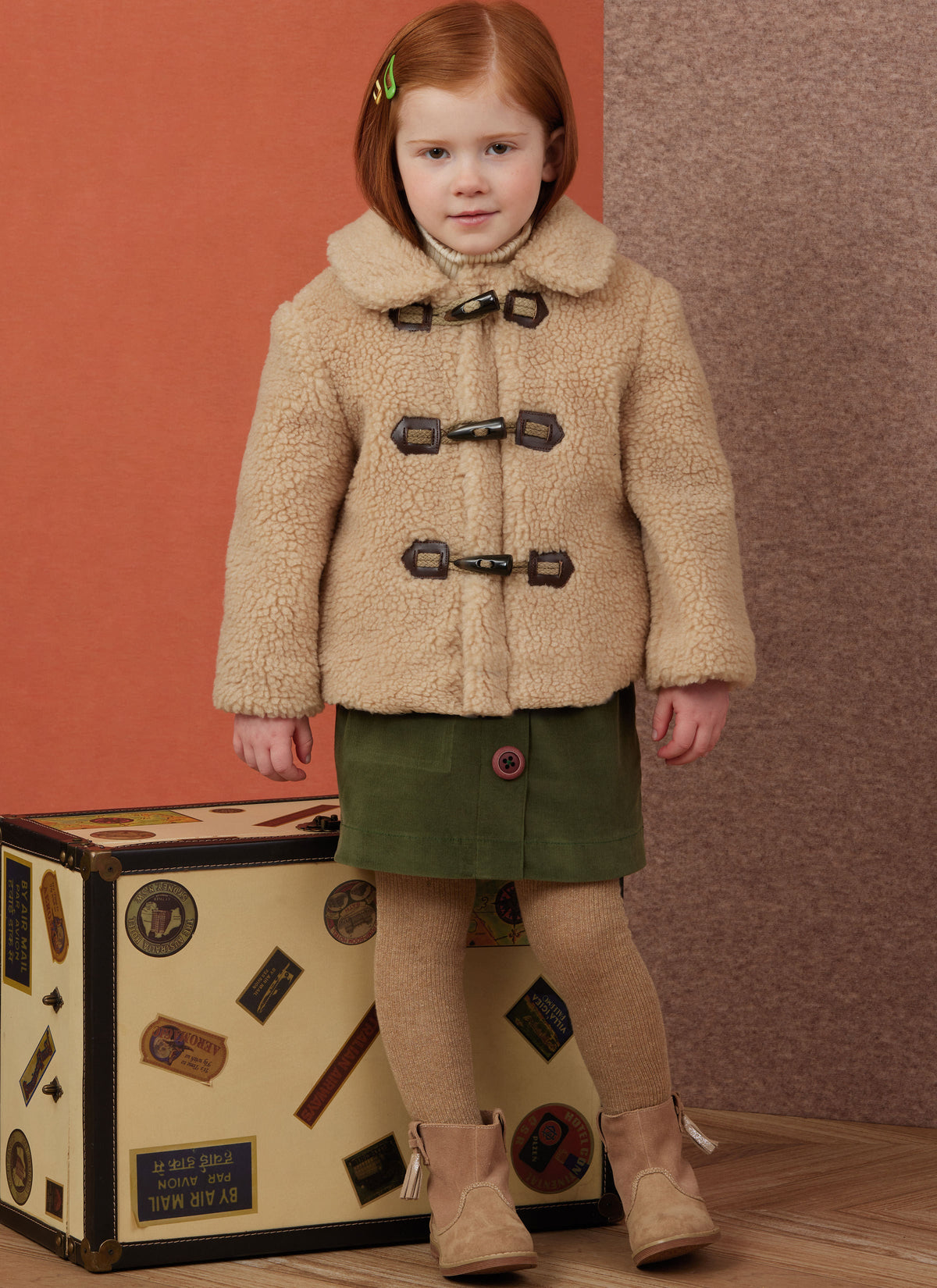 Simplicity Children's Jacket and Skirts Sewing Pattern S3014A