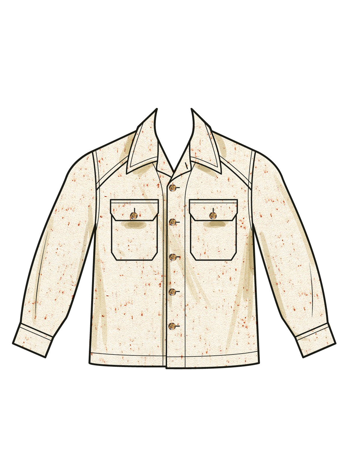 Simplicity Unisex Adaptive Shacket Sewing Pattern S3019A