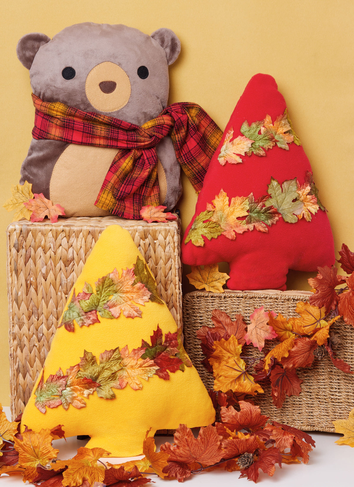 Simplicity Seasonal Throw Pillows Sewing Pattern Guide S3024OS