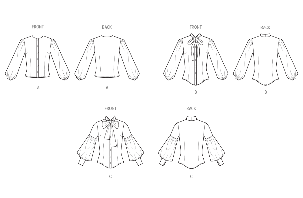 Simplicity Misses Blouses Sewing Pattern for Stylish Creations S3032