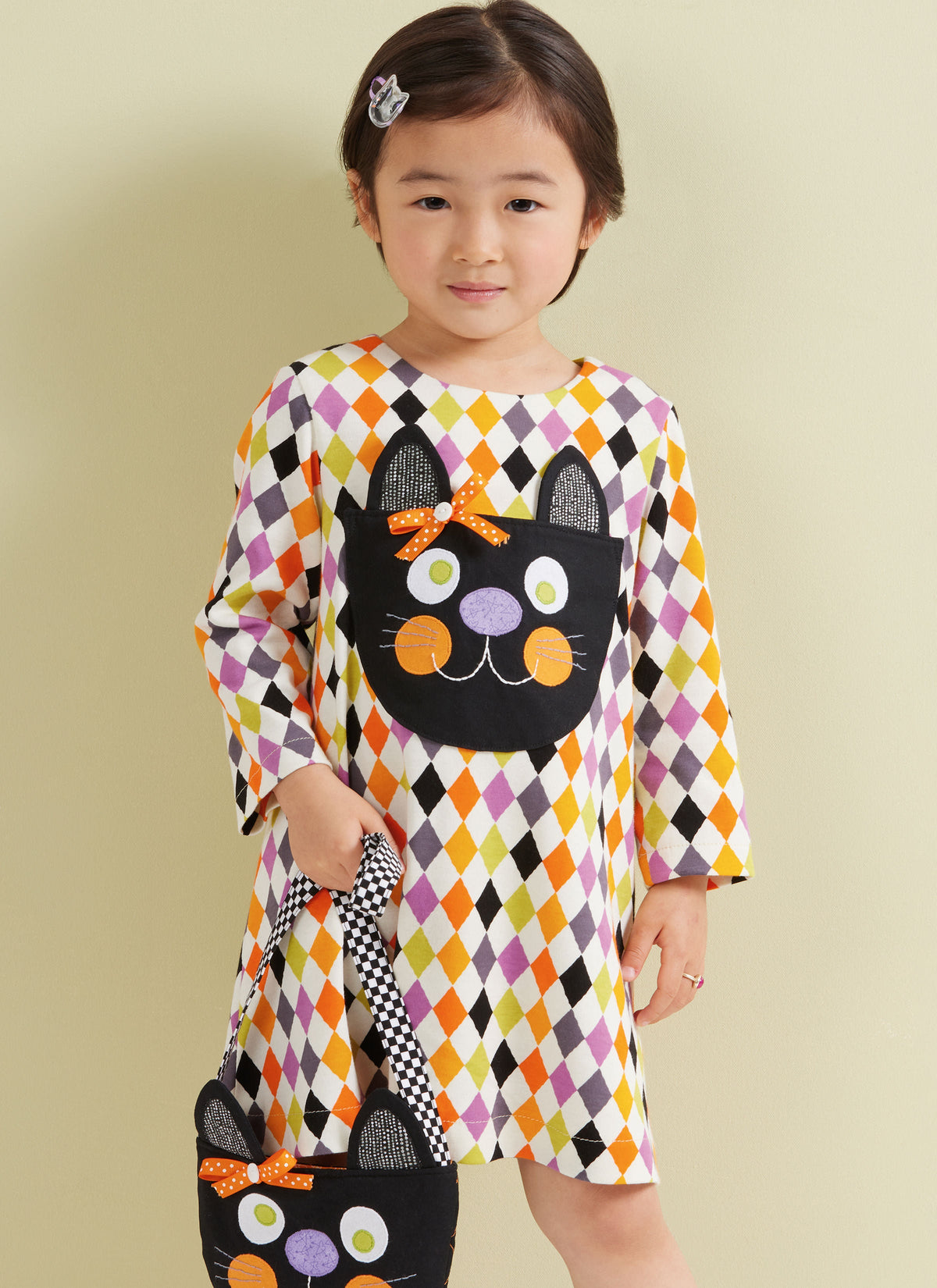 Simplicity Toddlers' Dress Sewing Pattern with Sleeve Variations S3042A