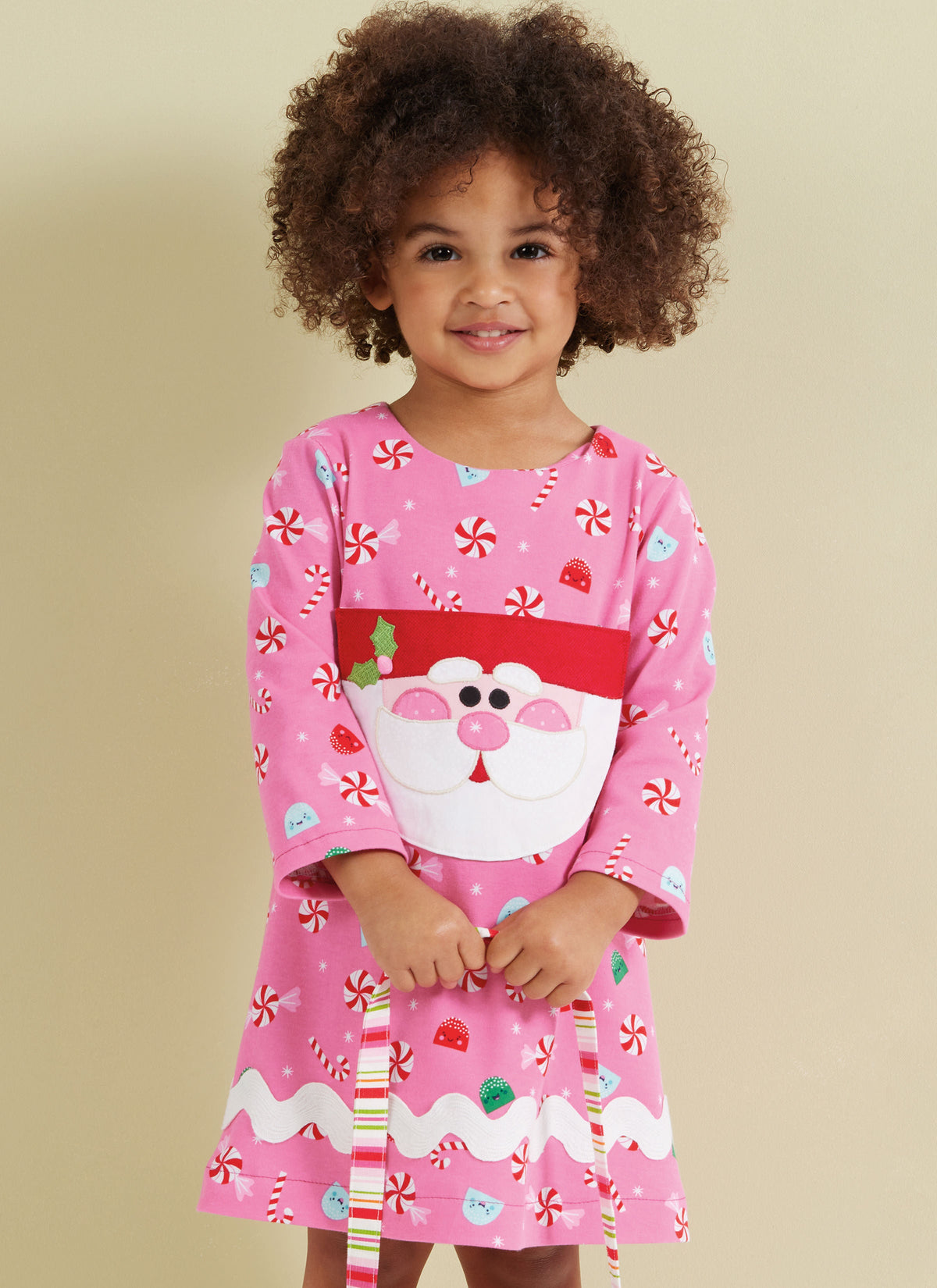 Simplicity Toddlers' Dress Sewing Pattern with Sleeve Variations S3042A