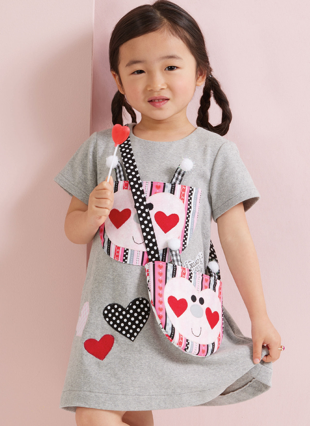 Simplicity Toddlers' Dress Sewing Pattern with Sleeve Variations S3042A