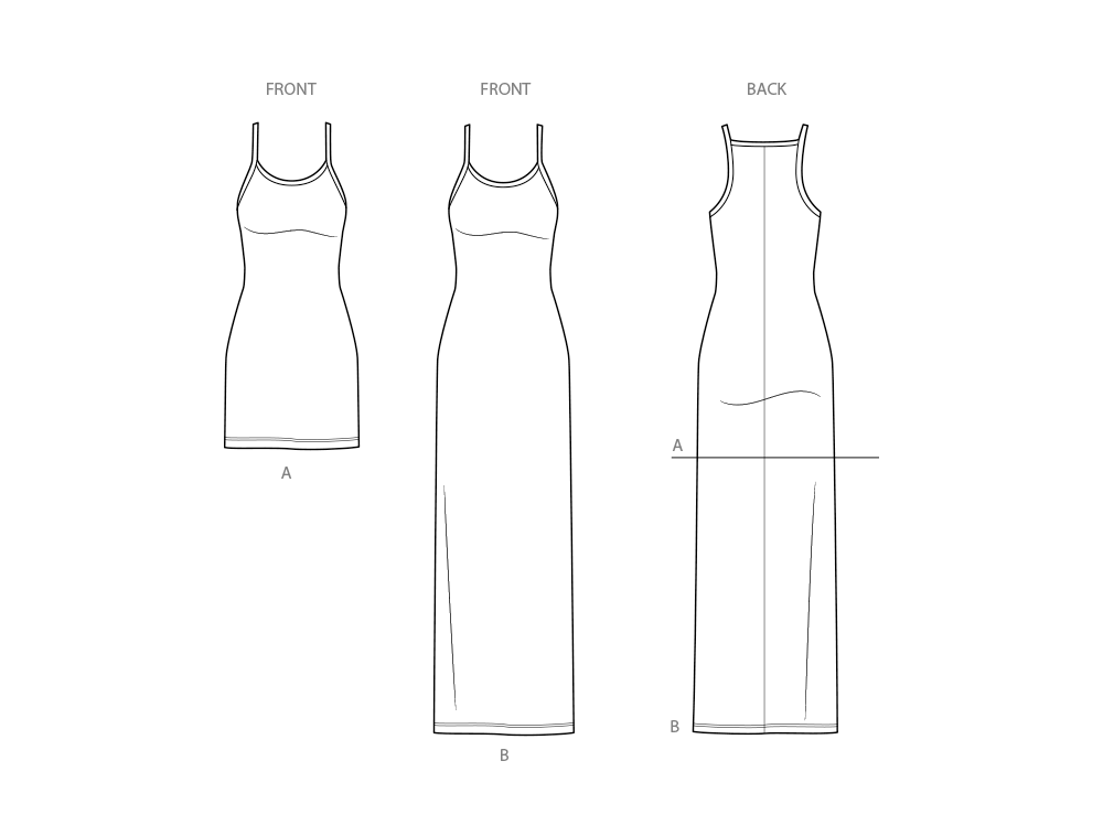 Simplicity Misses & Women's Knit Dress Sewing Pattern by Mimi G S3064