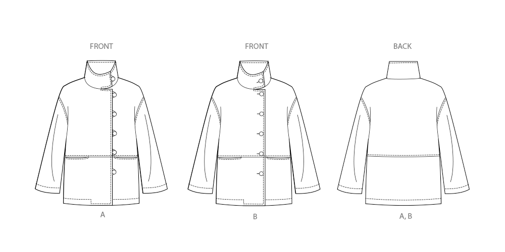 Simplicity Misses Jackets Sewing Pattern for Stylish Creations S3072A