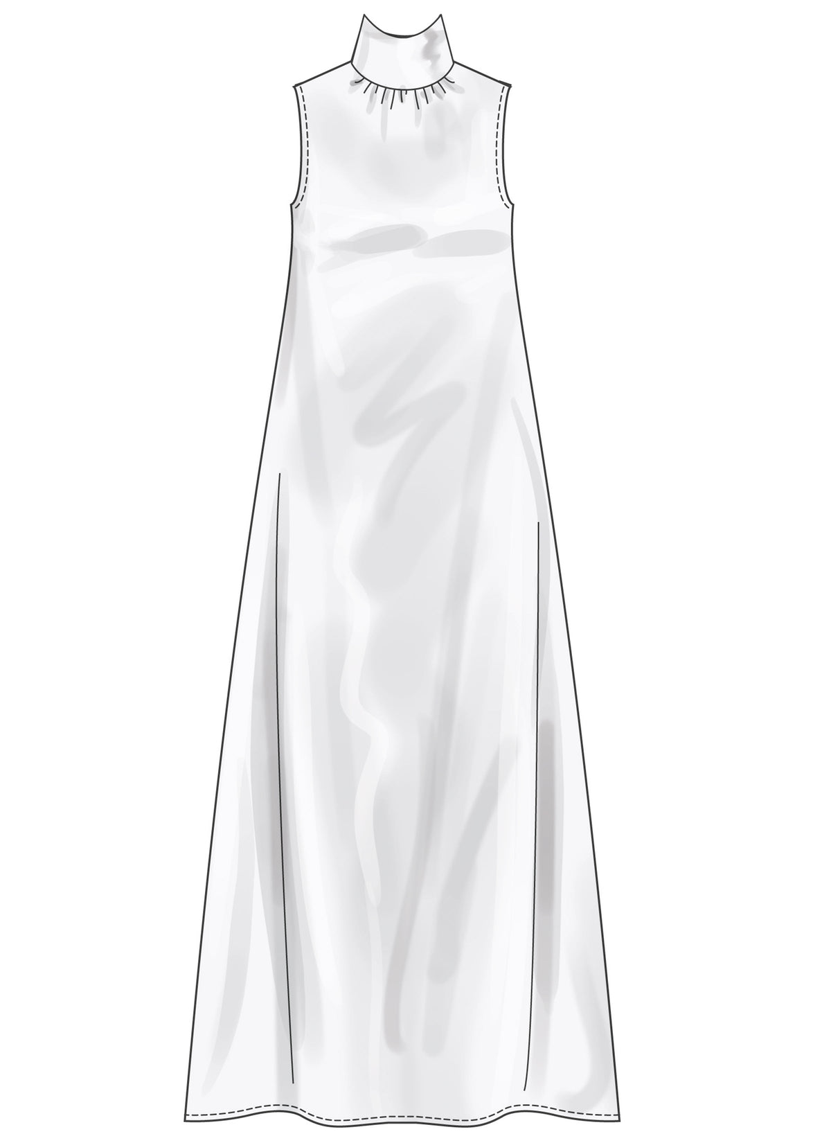 Simplicity Misses Special Occasion Dress and Slip Pattern S3100