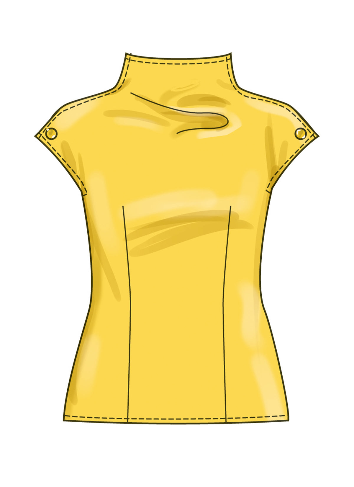 Simplicity Misses Top with Sleeve Variations Sewing Pattern S3103