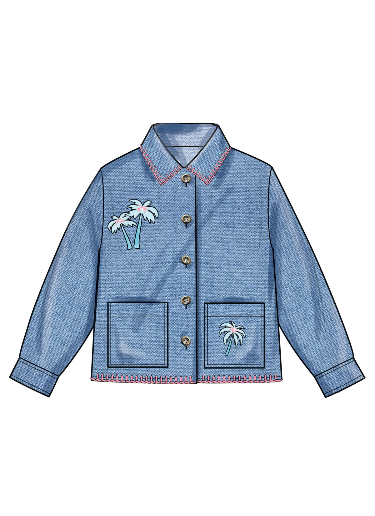 Simplicity Children's Jacket, Shorts & Pants Sewing Pattern S3113