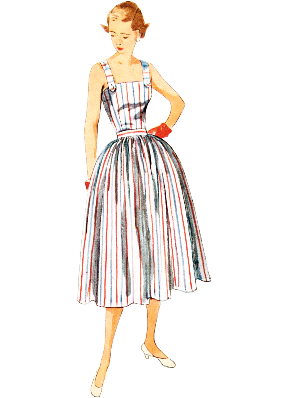 Simplicity Misses Two-Piece Play Suit & Skirt Sewing Pattern S3115