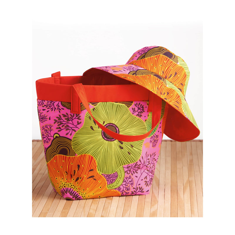 Simplicity Bags, Hat and Necklace Sewing Pattern S9580 A (All Sizes in One Envelope)