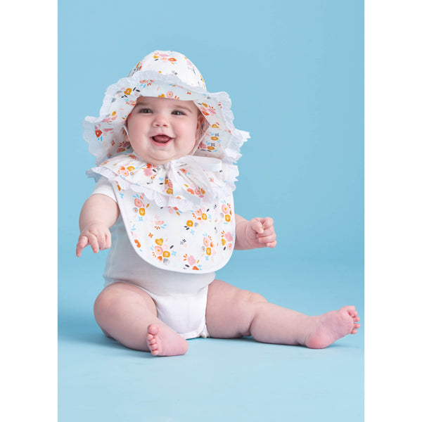 Simplicity Babies Hats and Bibs Sewing Pattern S9588 A