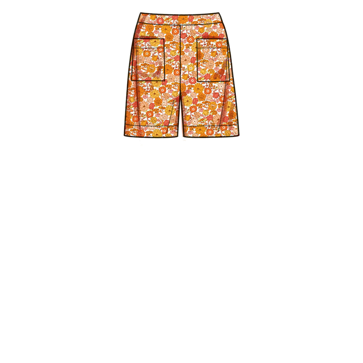 Simplicity Misses Set of Tops, Cropped Pants and Shorts Sewing Pattern S9610