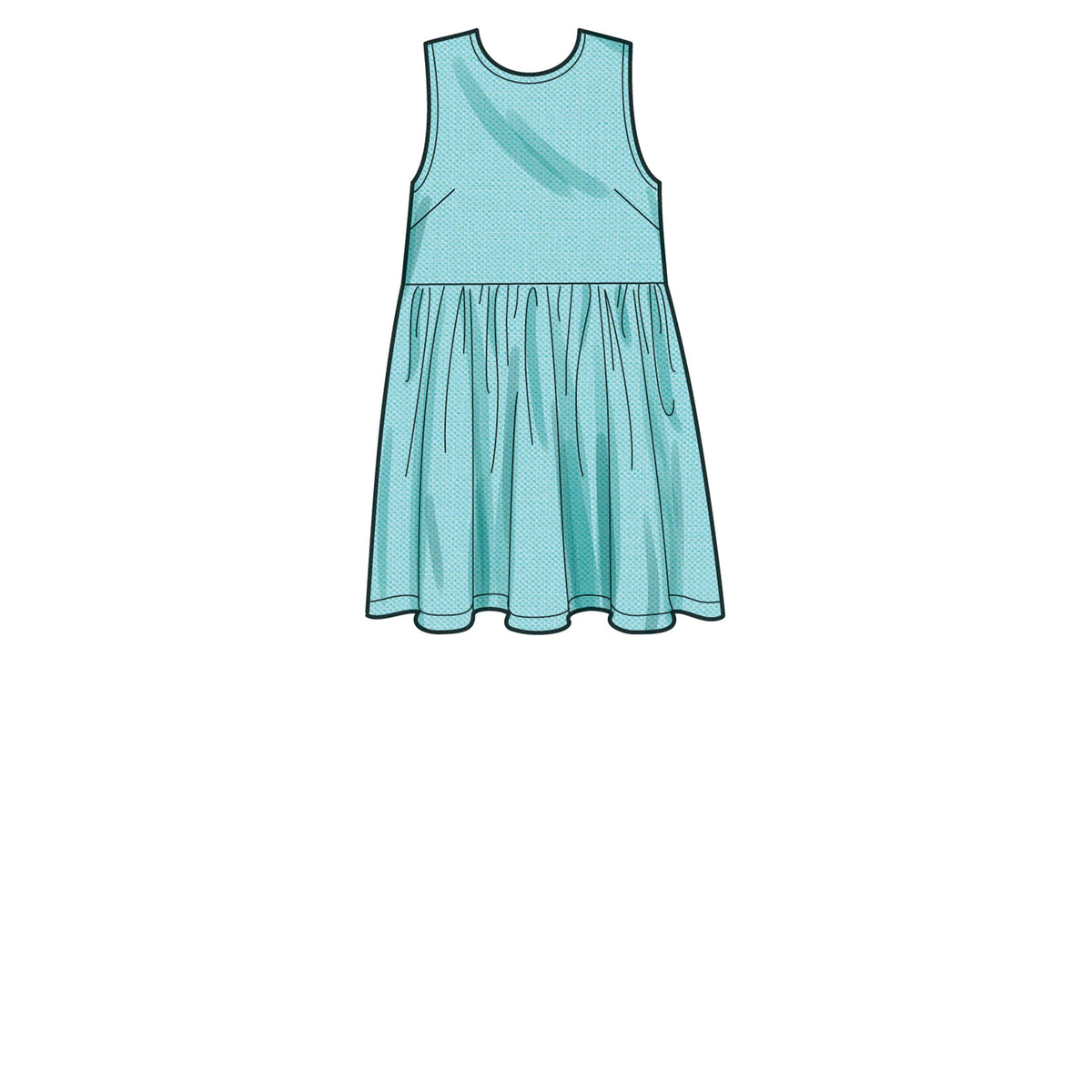 Simplicity Misses Tunic, Cropped Top, Pants and Shorts Sewing Pattern S9611