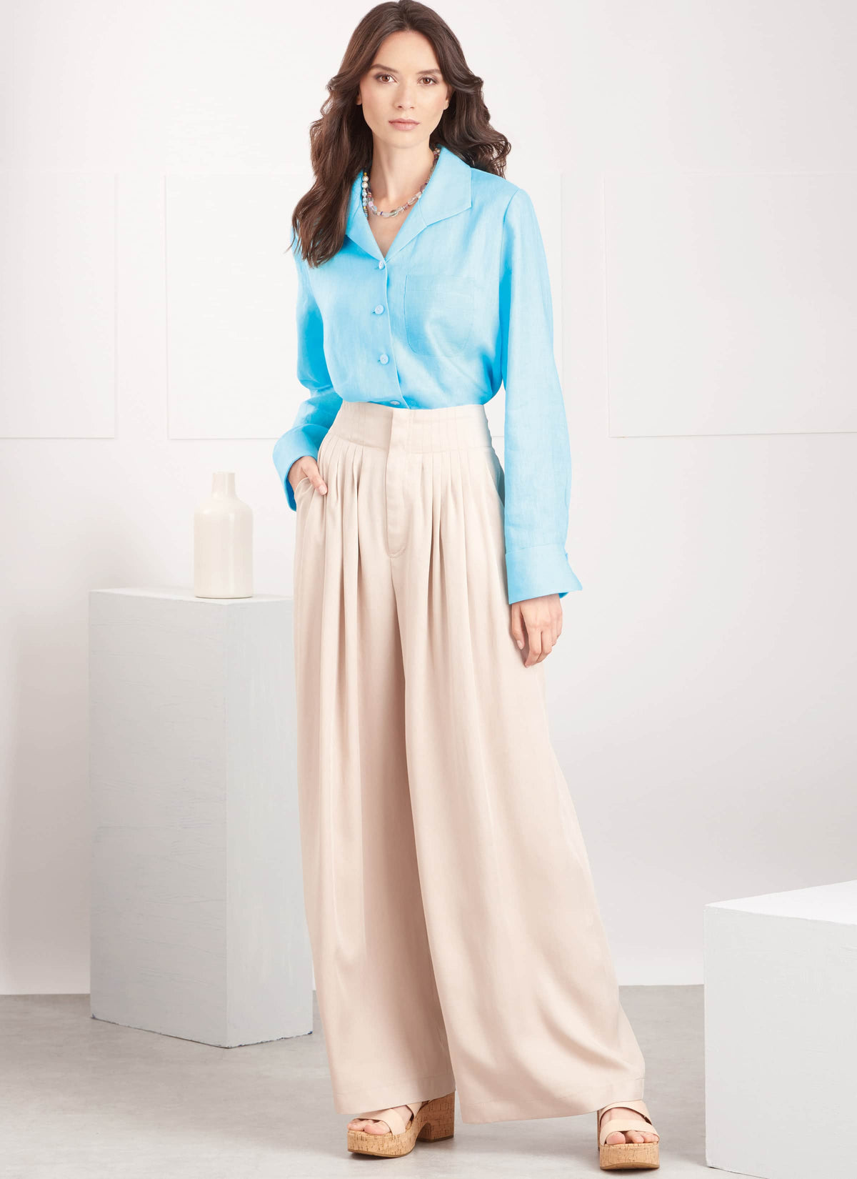 Simplicity Misses Shirt, Pants & Shorts Sewing Pattern S9715