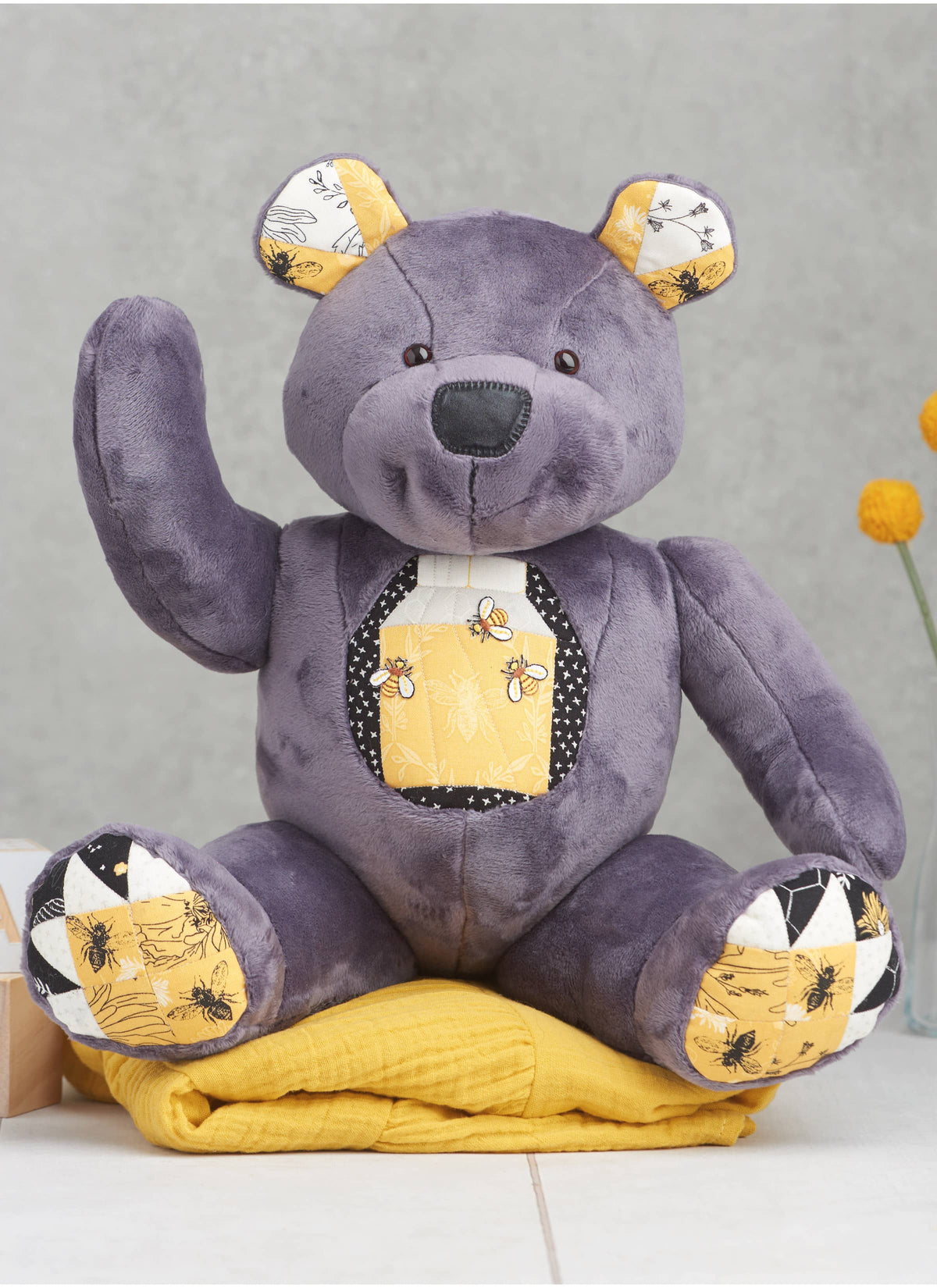 Simplicity Stuffed Bear by Carla Reiss Sewing Pattern S9731 OS
