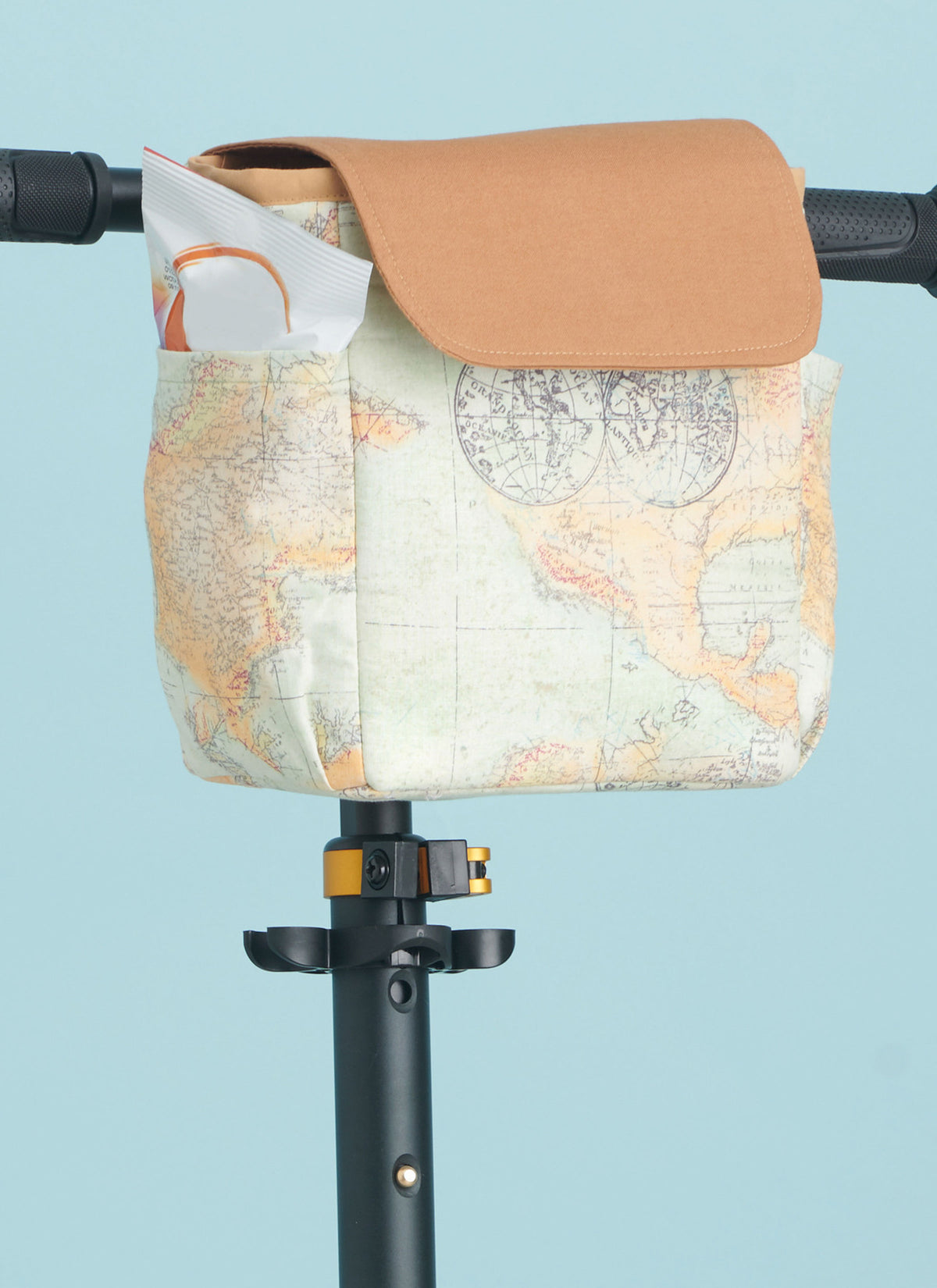 Simplicity Bicycle Baskets, Bags & Panniers Sewing Pattern S9804 OS