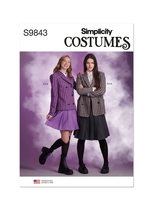 Simplicity Misses Costume Sewing Pattern S9843