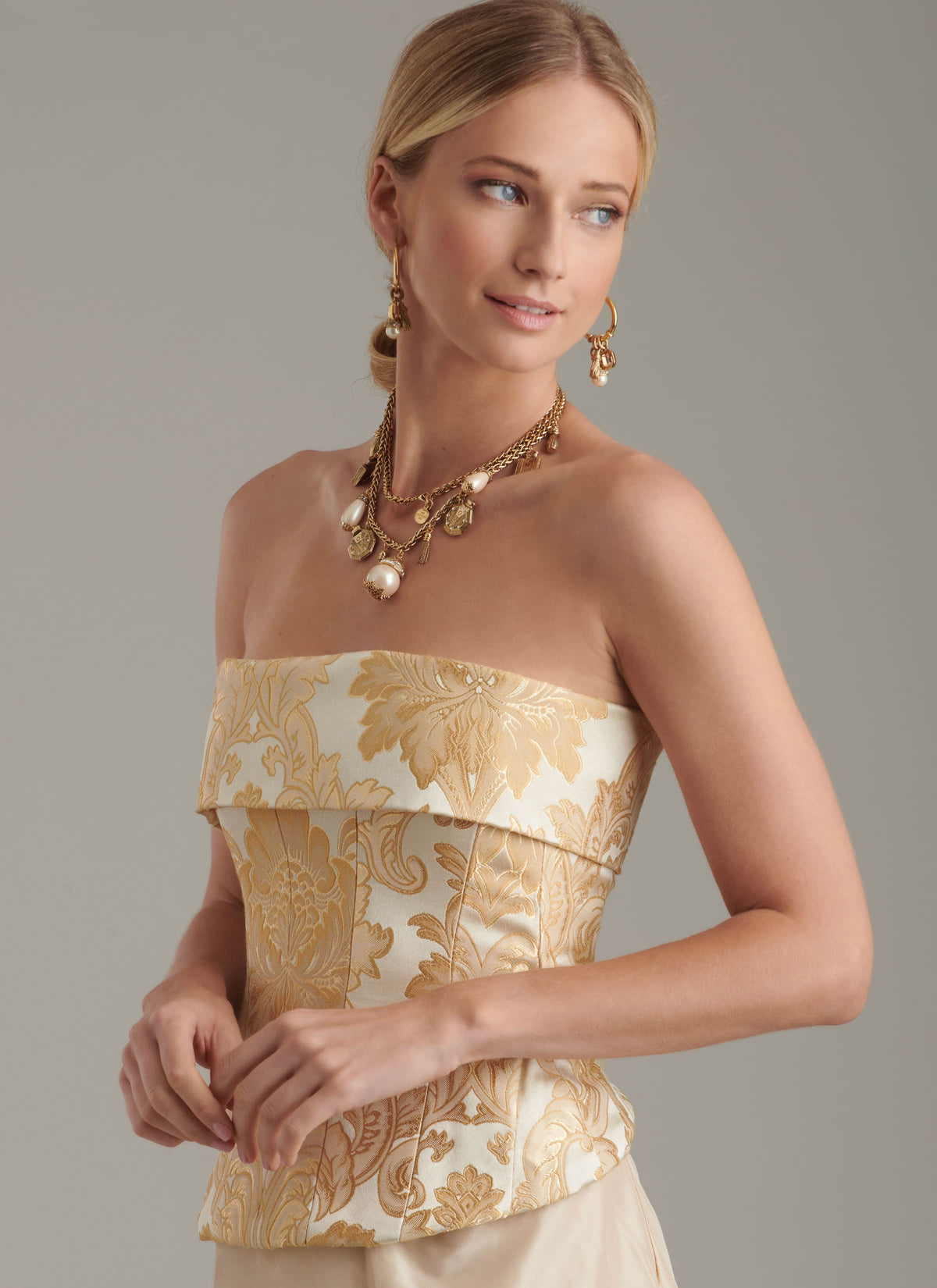 Simplicity Misses Corsets and Sash Sewing Pattern S9880 A (6-8-10-12-14-16)