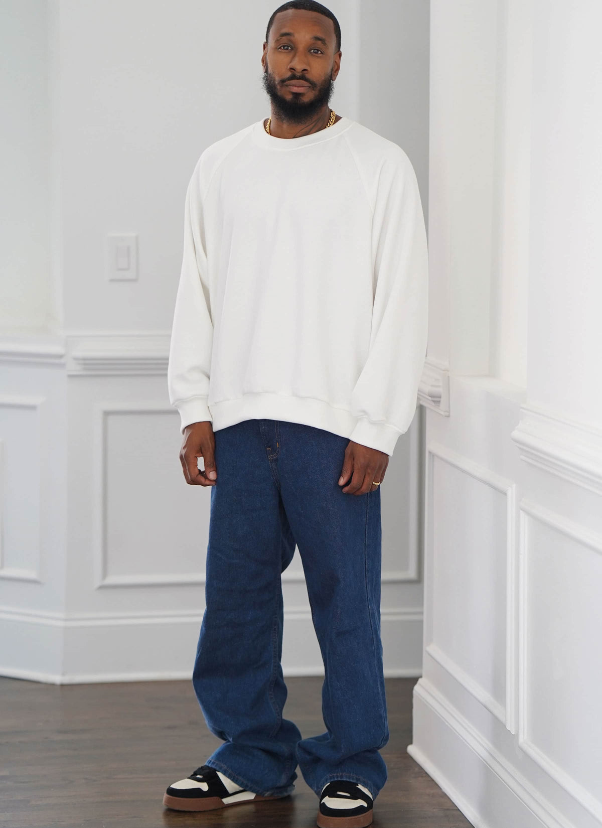 Simplicity Unisex Sweatshirt in Two Lengths By Norris Danta Ford Sewing Pattern S9897 A (XS-S-M-L-XL-XXL)