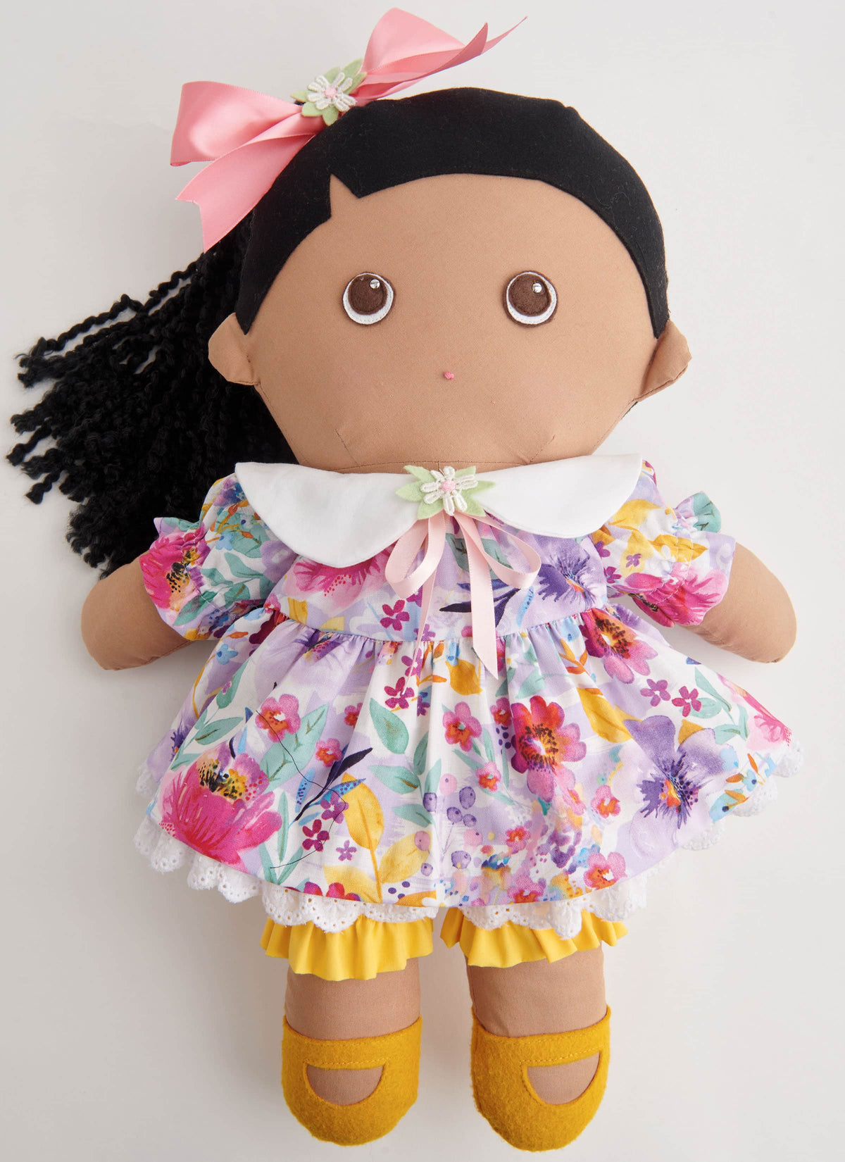 Simplicity Plush dolls with clothes and plush pets By Elaine Heigl Designs Sewing Pattern S9910 OS