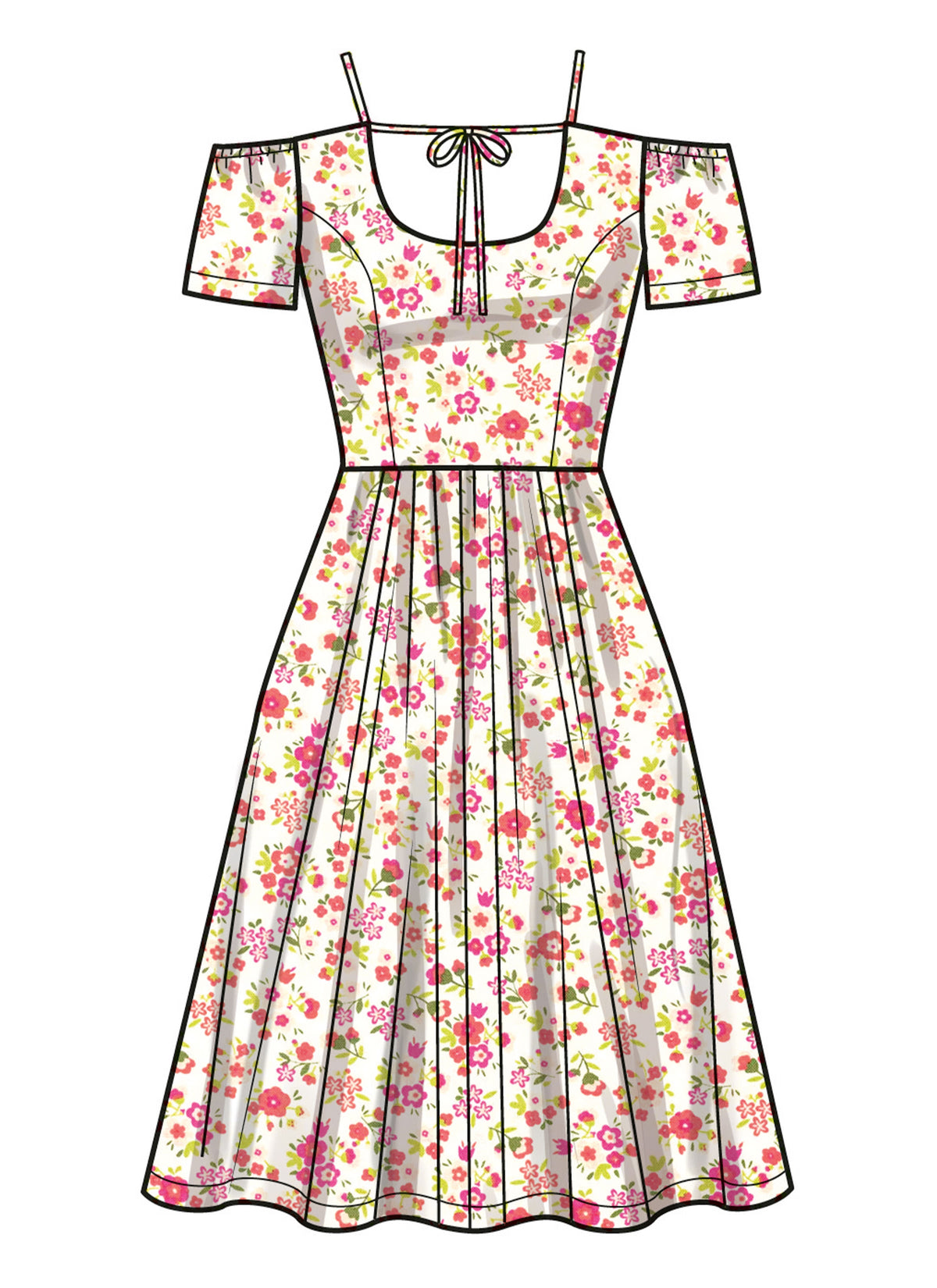 Simplicity Misses Dress with Sleeve and Length Variations Pattern S9950