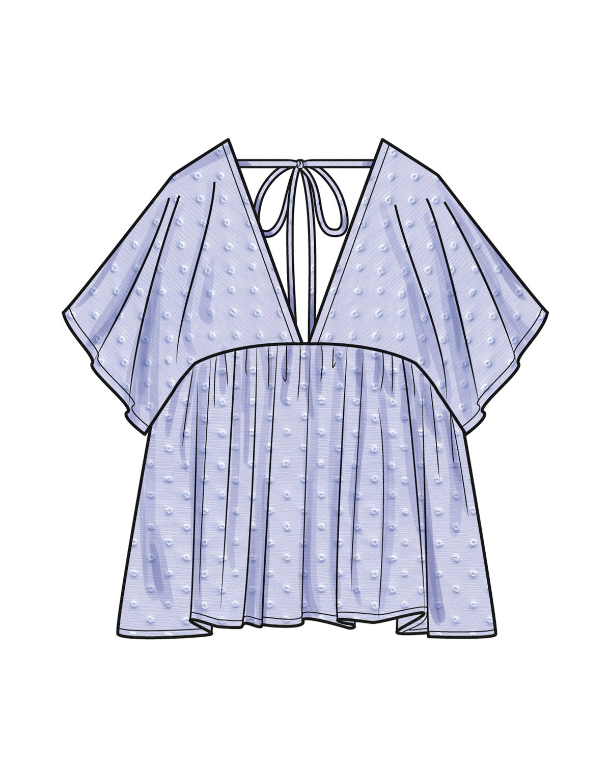 Simplicity Misses Top in Two Lengths Sewing Pattern S9951
